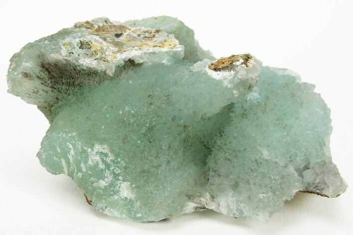 Blue-Green Aragonite Aggregation - Wenshan Mine, China #218014